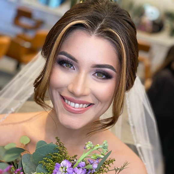 Beaded fingertip veil